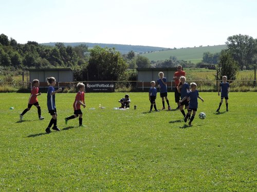 První fotbalový zápas přípravky - 5.9.2020