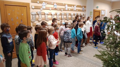 Vánoce v ZŠ a MŠ Podolí - 18.12.2020