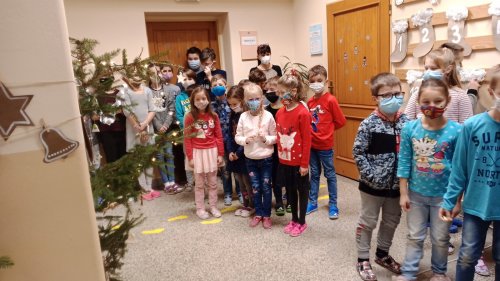 Vánoce v ZŠ a MŠ Podolí - 18.12.2020