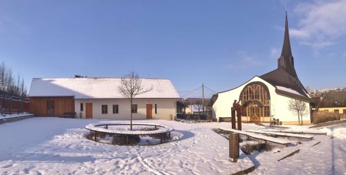 Kaple sv. Ducha pod sněhem - 16.1.2021