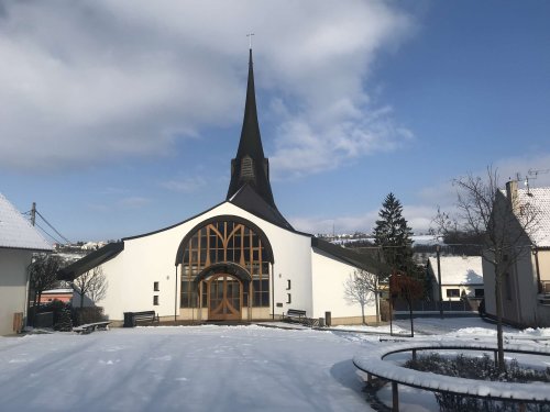 Kaple sv. Ducha pod sněhem - 16.1.2021