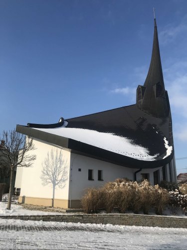 Kaple sv. Ducha pod sněhem - 16.1.2021