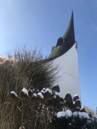 Kaple sv. Ducha pod sněhem - 16.1.2021