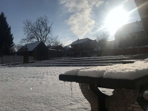 Kaple sv. Ducha pod sněhem - 16.1.2021