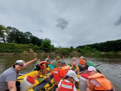 Vodácký výcvik malých sokolů - 9.7.2021
