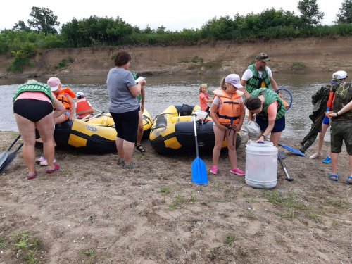 Vodácký výcvik malých sokolů - 9.7.2021