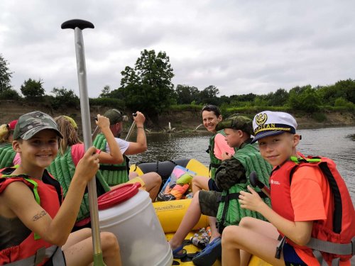 Vodácký výcvik malých sokolů - 9.7.2021