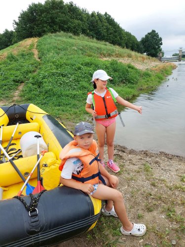 Vodácký výcvik malých sokolů - 9.7.2021