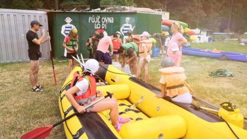 Vodácký výcvik malých sokolů - 9.7.2021