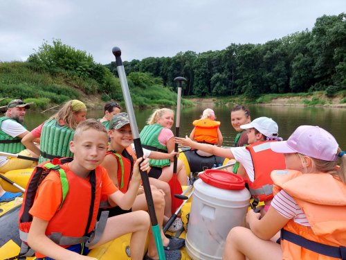 Vodácký výcvik malých sokolů - 9.7.2021