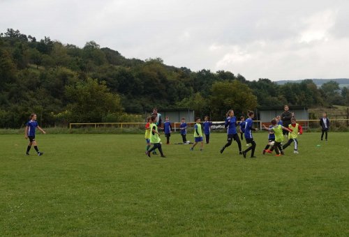 Fotbalový zápas přípravky SK Podolí - 18.9.2021