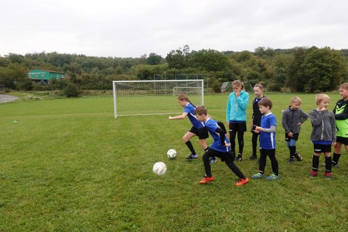 Fotbalový zápas přípravky SK Podolí - 18.9.2021