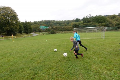 Fotbalový zápas přípravky SK Podolí - 18.9.2021