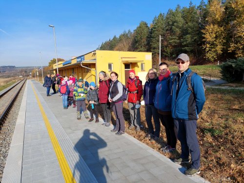 Vycházka na zříceninu hradu Zuvačov a Modrou vodu - 27.10.2021