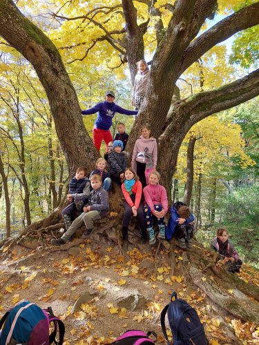 Vycházka na zříceninu hradu Zuvačov a Modrou vodu - 27.10.2021