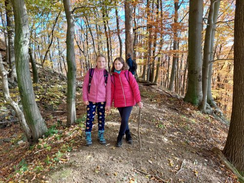 Vycházka na zříceninu hradu Zuvačov a Modrou vodu - 27.10.2021