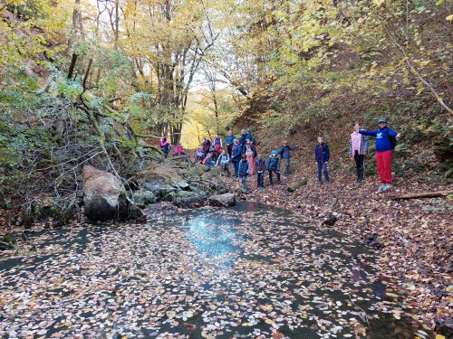 Vycházka na zříceninu hradu Zuvačov a Modrou vodu - 27.10.2021