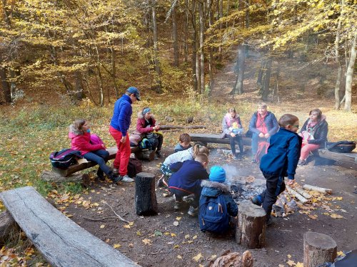 Vycházka na zříceninu hradu Zuvačov a Modrou vodu - 27.10.2021