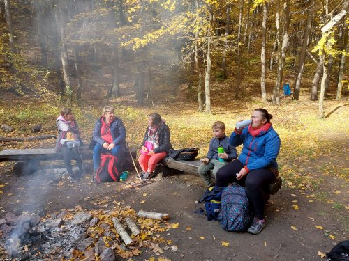 Vycházka na zříceninu hradu Zuvačov a Modrou vodu - 27.10.2021