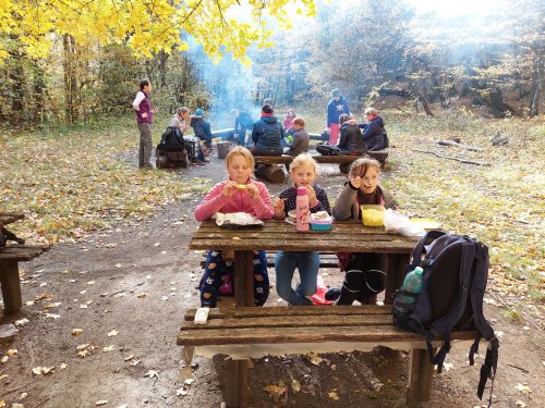 Vycházka na zříceninu hradu Zuvačov a Modrou vodu - 27.10.2021