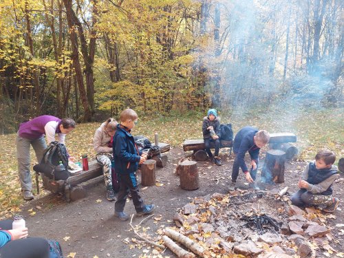 Vycházka na zříceninu hradu Zuvačov a Modrou vodu - 27.10.2021
