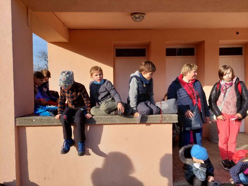 Vycházka na zříceninu hradu Zuvačov a Modrou vodu - 27.10.2021