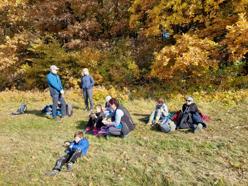 Vycházka na zříceninu hradu Zuvačov a Modrou vodu - 27.10.2021