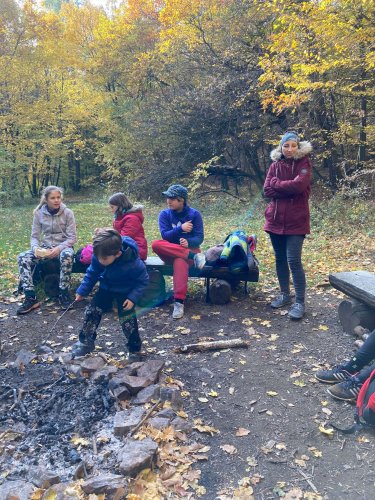 Vycházka na zříceninu hradu Zuvačov a Modrou vodu - 27.10.2021