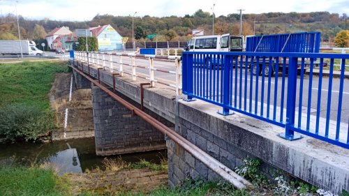 Oprava mostu přes řeku Olšavu - 8.11.2021