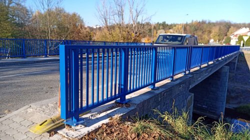 Oprava mostu přes řeku Olšavu - 8.11.2021