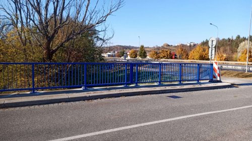 Oprava mostu přes řeku Olšavu - 8.11.2021