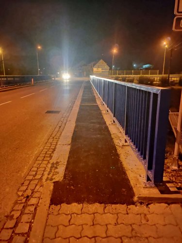 Oprava mostu přes řeku Olšavu - 8.11.2021