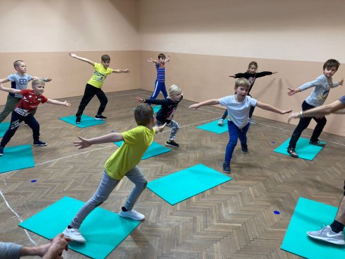 Cvičení sokolů - žáků - 8.11.2021