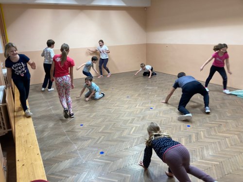 Cvičení sokolů - žáků - 8.11.2021