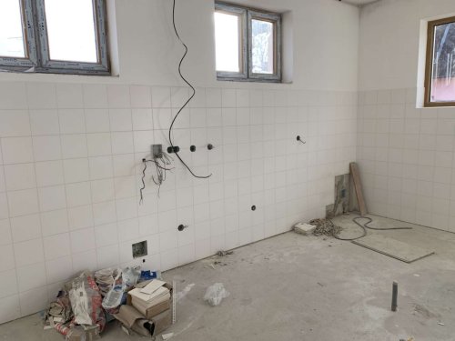 Průběh rekonstrukce kulturního domu v Podolí - 17.12.2021