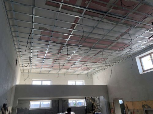 Průběh rekonstrukce kulturního domu v Podolí - 17.12.2021