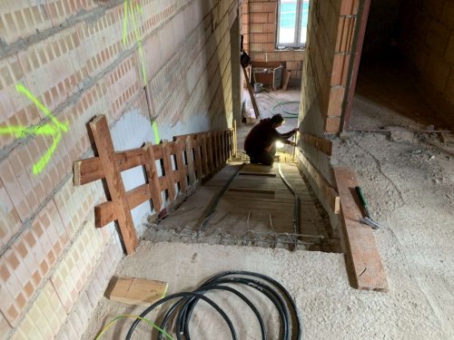 Průběh rekonstrukce kulturního domu v Podolí - 17.12.2021