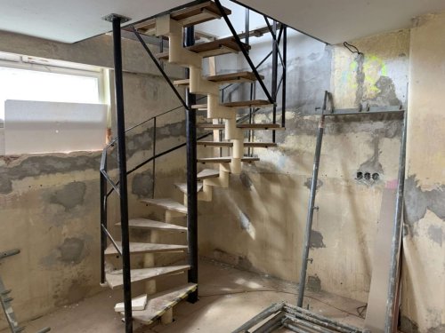 Průběh rekonstrukce kulturního domu v Podolí - 17.12.2021