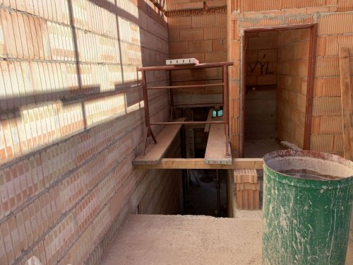 Průběh rekonstrukce kulturního domu v Podolí - 17.12.2021