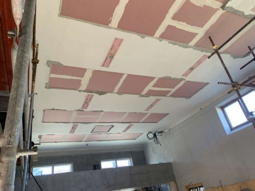 Průběh rekonstrukce kulturního domu v Podolí - 17.12.2021