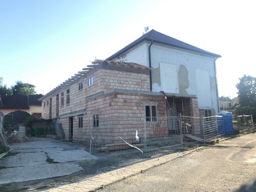 Průběh rekonstrukce kulturního domu v Podolí - 17.12.2021