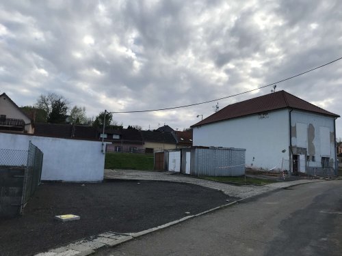 Průběh rekonstrukce kulturního domu v Podolí - 17.12.2021