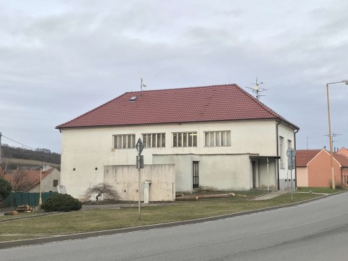 Průběh rekonstrukce kulturního domu v Podolí - 17.12.2021