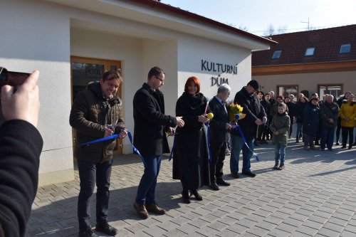 Otevření kulturního domu po rekonstrukci - 27.2.2022