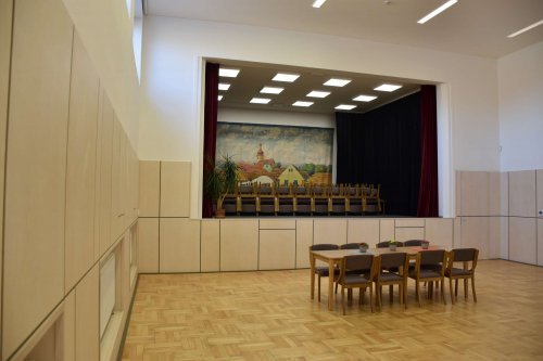 Fotografie kulturního domu v Podolí po rekonstrukci - 10.3.2022