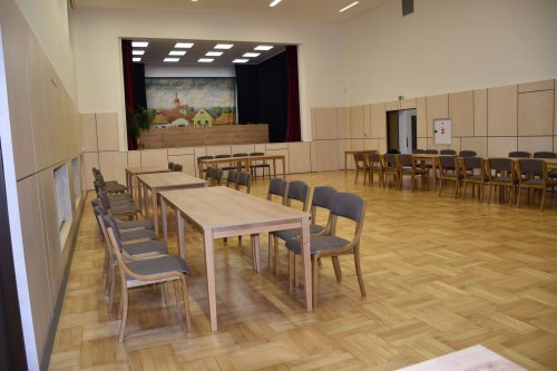 Fotografie kulturního domu v Podolí po rekonstrukci - 10.3.2022