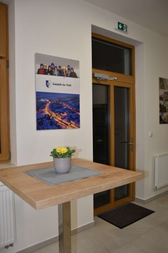 Fotografie kulturního domu v Podolí po rekonstrukci - 10.3.2022