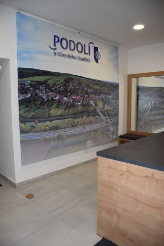 Fotografie kulturního domu v Podolí po rekonstrukci - 10.3.2022