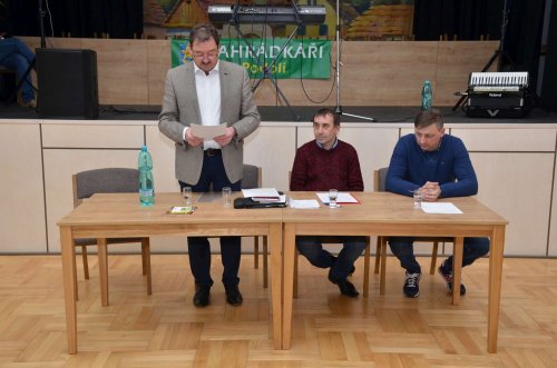 Schůze zahrádkářů - 11.3.2022