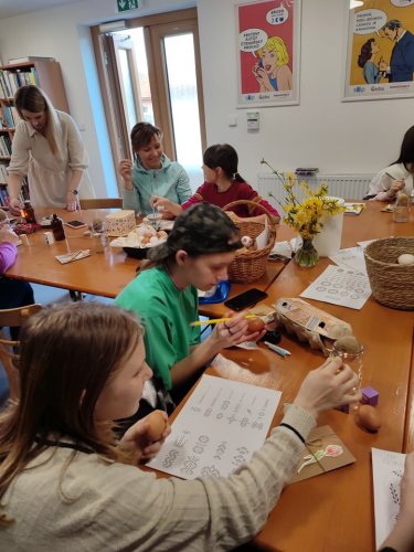 Velikonoční malování vajíček - 15.4.2022